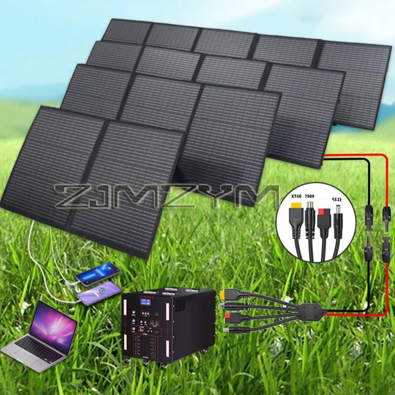 Solar Panel 200W - 折りたたみ式ソーラーパネル 300W / 250W / 200W