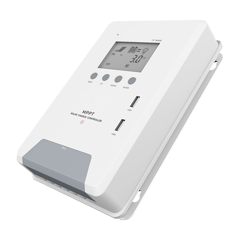 Charge Controller Solar - 30A 60A MPPT LCD ソーラーバッテリー充電コントローラー 500V