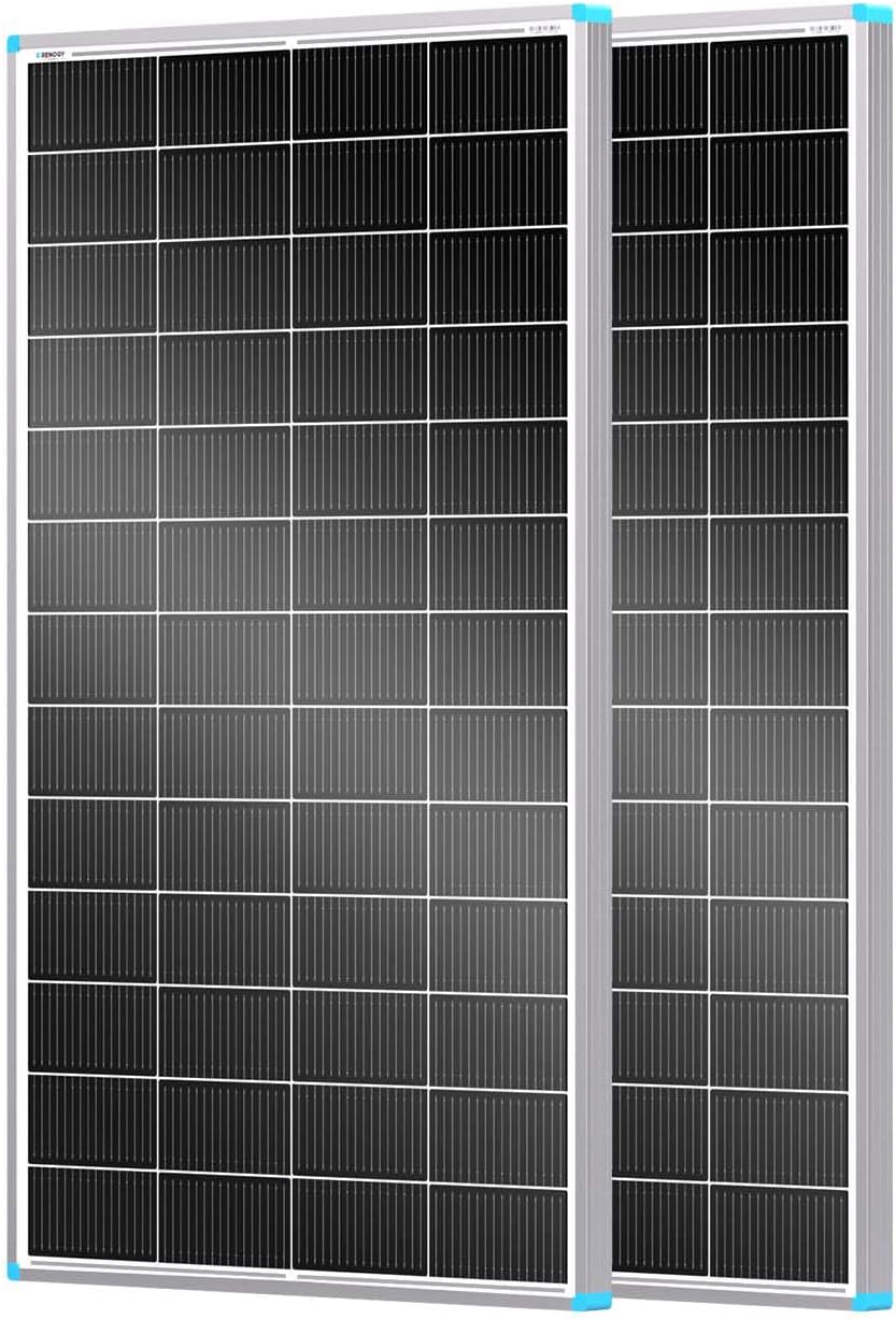 Solar Panel 200W - Renogy 2PCS 100W 16BB N型 24V
