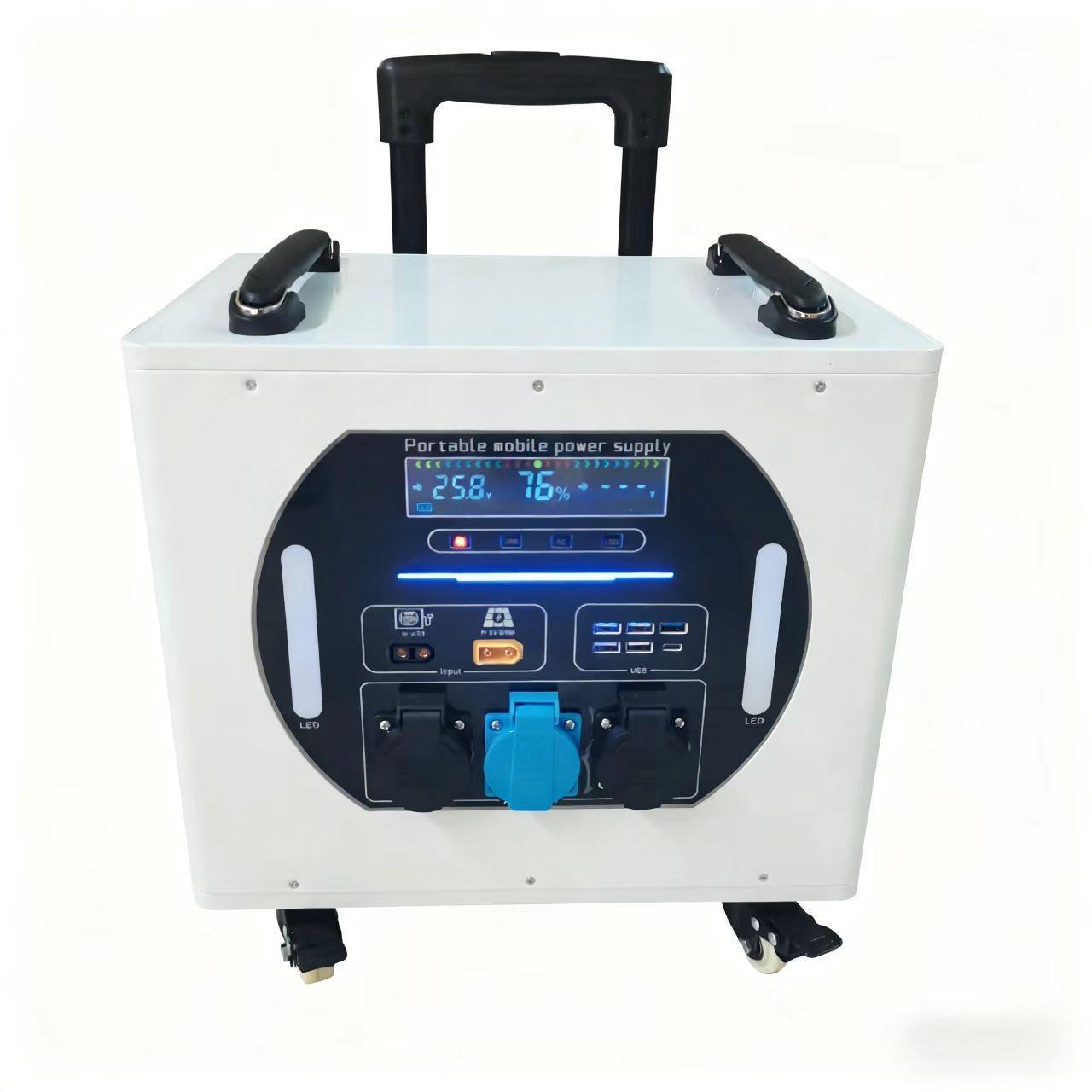 プレミアムグレード3000Wタイロッドスーツケース型ポータブ - Outdoor Power Station のレビューと価格