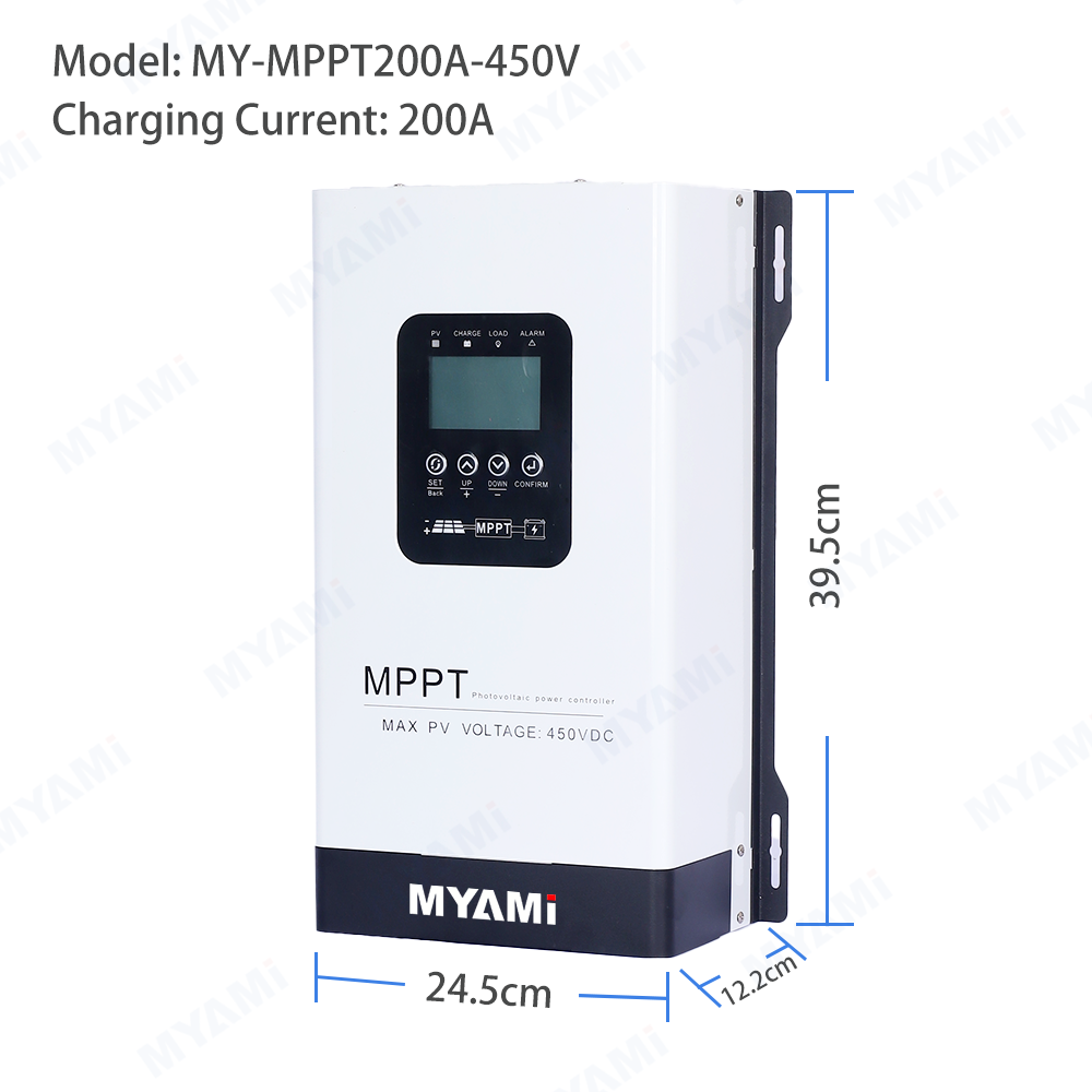 MPPTソーラー充電コントローラー 200A 調整可能 24 - Charge Controller Solar のレビューと価格