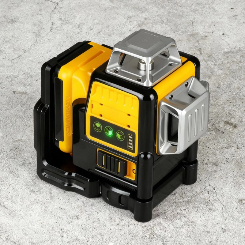 DWタイプDW089LG工業用3D 12ラインレーザーレベル - Lithium Battery 12V のレビューと価格