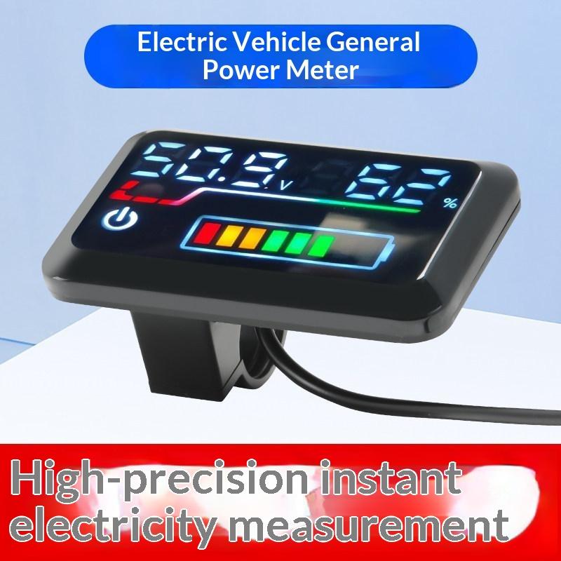1個入り精密電圧計 デジタルバッテリー残量表示器 48V-7 - Energy Monitor Meter のレビューと価格