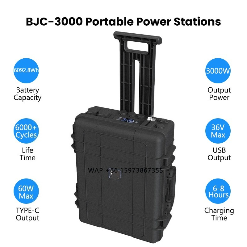 110V 220V ポータブル充電ステーション 3000W  - Solar Generator のレビューと価格