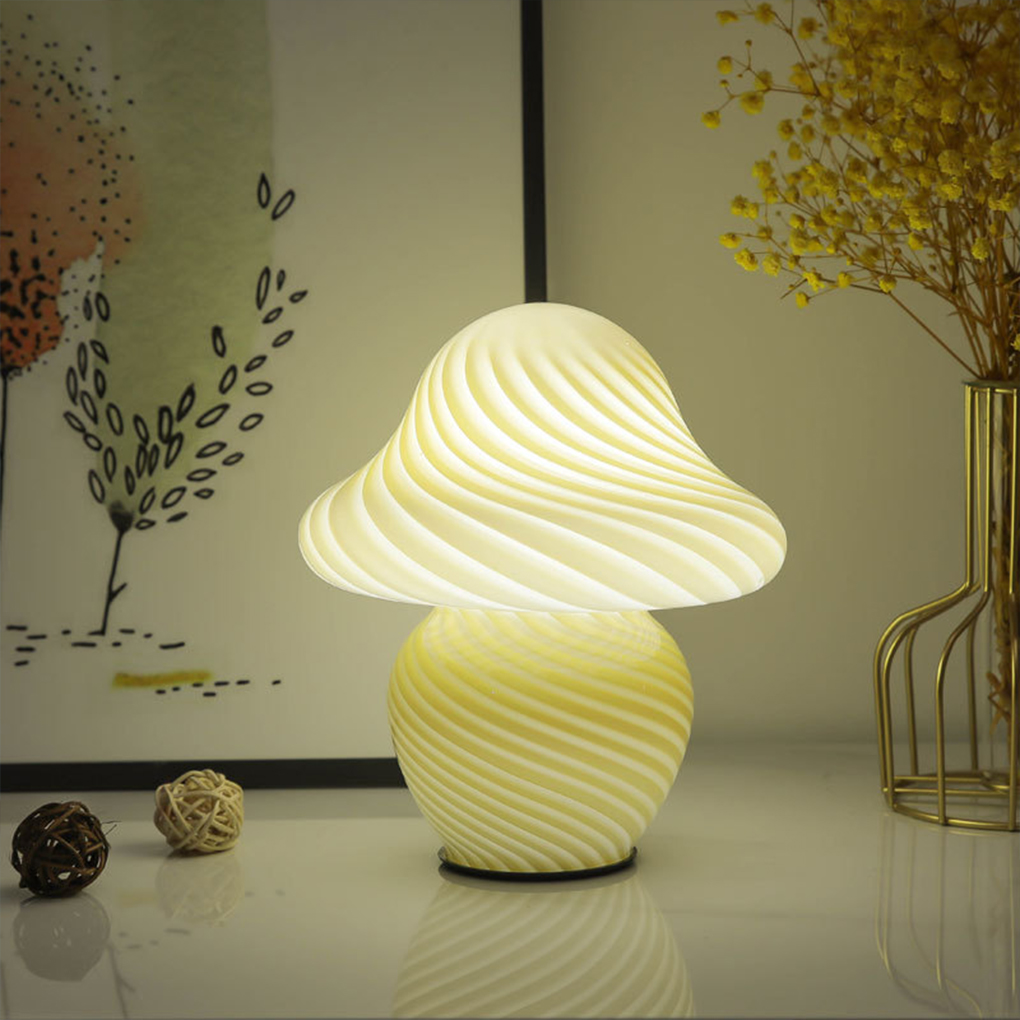クリエイティブなデザインのガラス製ベッドサイドランプ。無毒で - Solar Lamp のレビューと価格