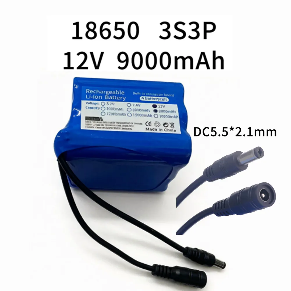 12V 9000mAh 3S3Pリチウムイオンバッテリー、C - Lithium Battery 12V のレビューと価格