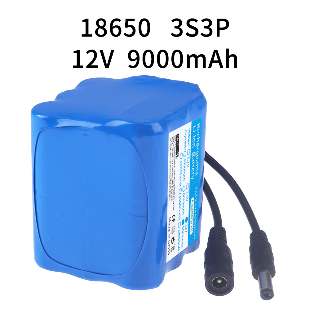 12V 9000mAh 3S3Pリチウムイオンバッテリー、C - Lithium Battery 12V のレビューと価格