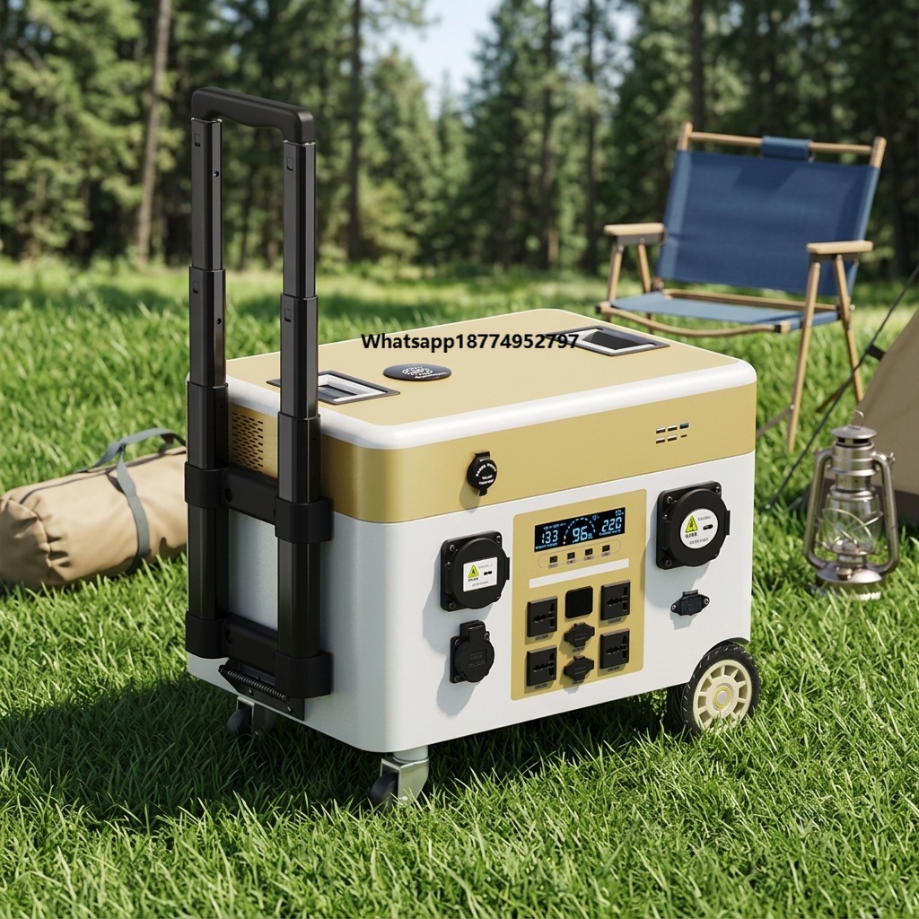 5000Whポータブルソーラー発電機、ソーラーパネル、車載充 - Portable Power Station のレビューと価格