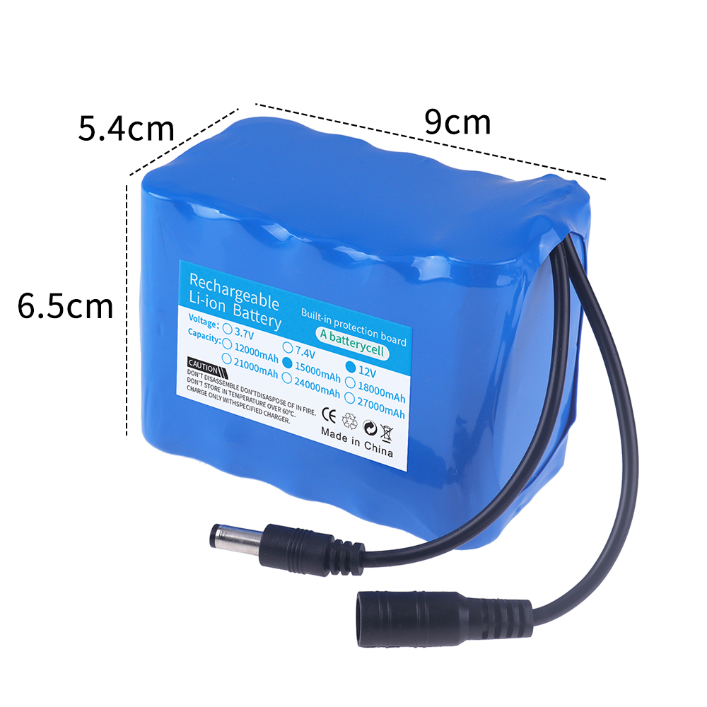 釣り用バッテリー 12v 3S5P 15Ah ポータブル 1 - Lithium Battery 12V のレビューと価格