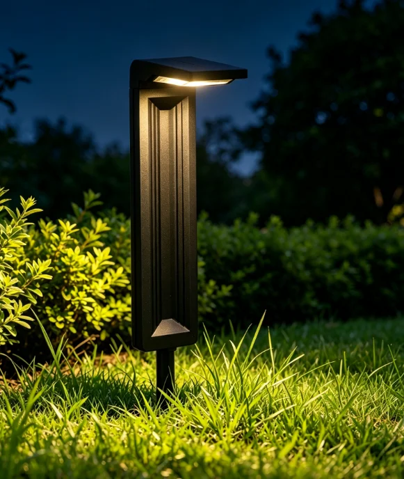 ソーラー式屋外中庭ヴィラ景観芝生ライト、庭園用、通路用、床置 - Solar Lamp のレビューと価格