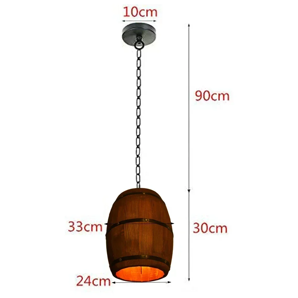 素朴なランプヴィンテージシャンデリア木製ペンダントライトワイ - Solar Lamp のレビューと価格