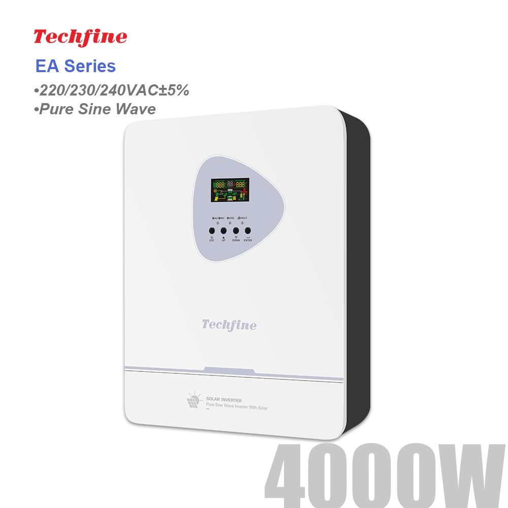 Techfine 4KW オフグリッドインバーター 24V  - Charge Controller Solar のレビューと価格