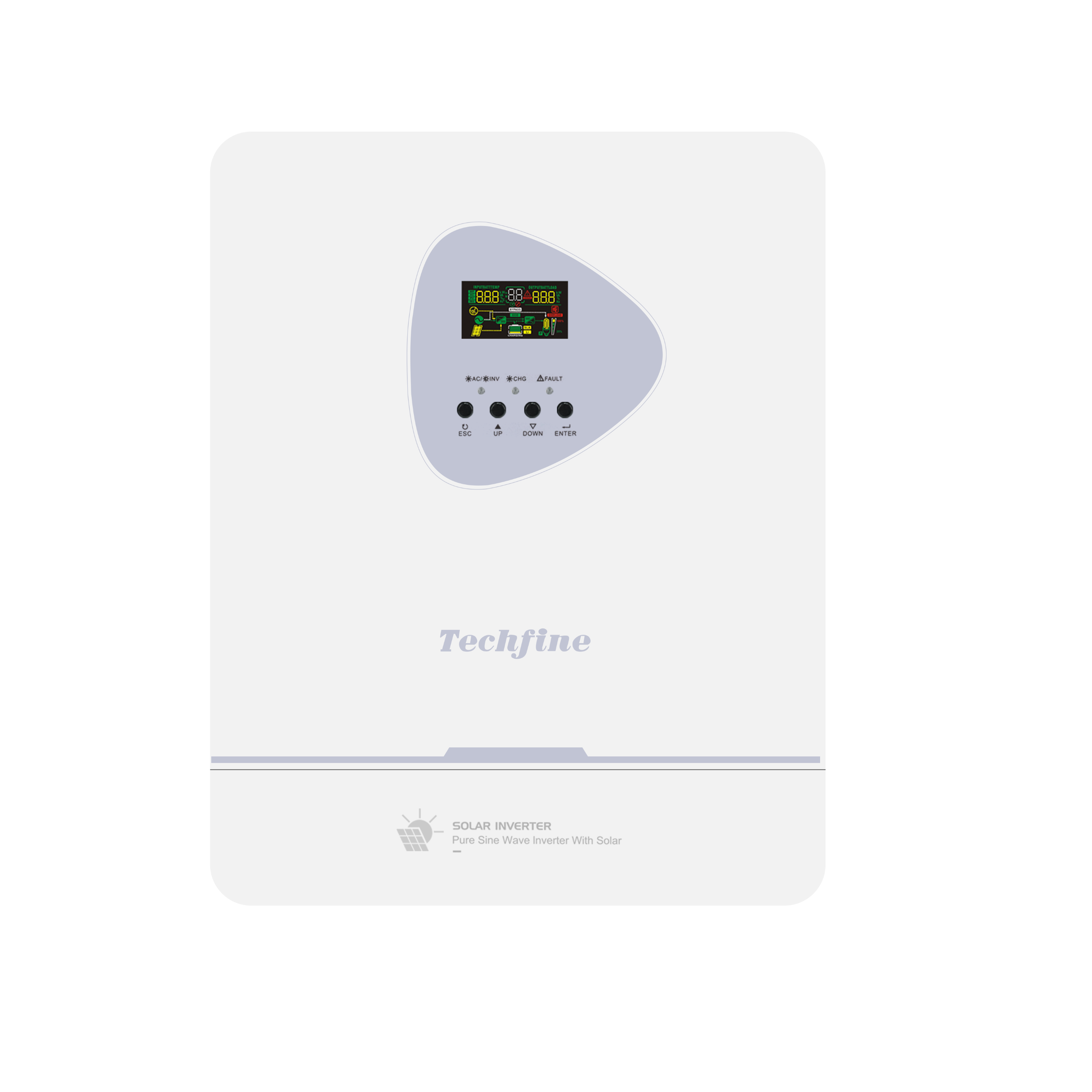 Techfine 4KW オフグリッドインバーター 24V  - Charge Controller Solar のレビューと価格